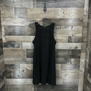 Ann Taylor Loft Sleeveless Crochet Top Dress Sz S